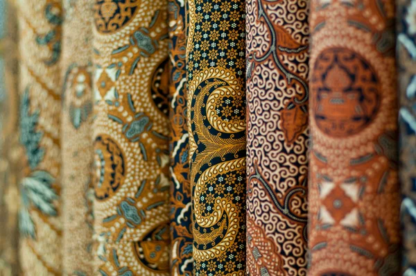 Batik colorido — Fotografia de Stock