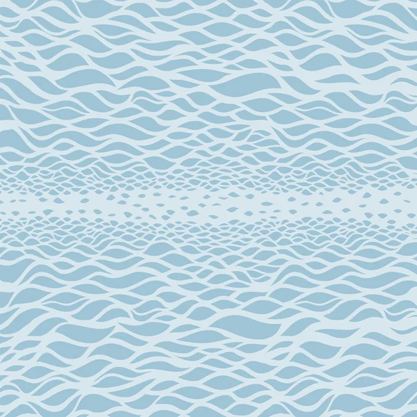 Sea background. Hand drawn vector illustration — Stock Vector