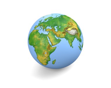 3d Earth 2 clipart