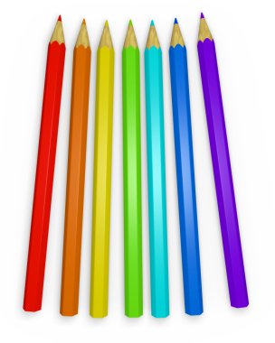 Colored Pencils 4 clipart