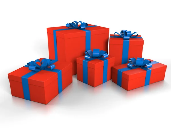 กล่องของขวัญ 5 — ภาพถ่ายสต็อก