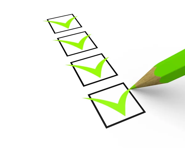 stock image Checklist 5