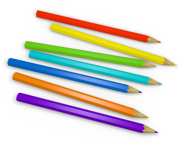 Colored Pencils 2 — Stock Photo, Image