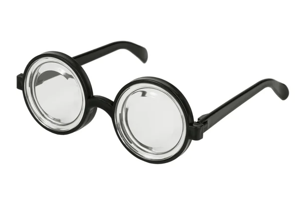 Brille mit schwarzem Rand — Stockfoto