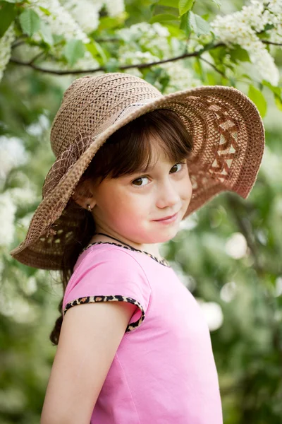 Portrait of little coquette — Stock Photo, Image