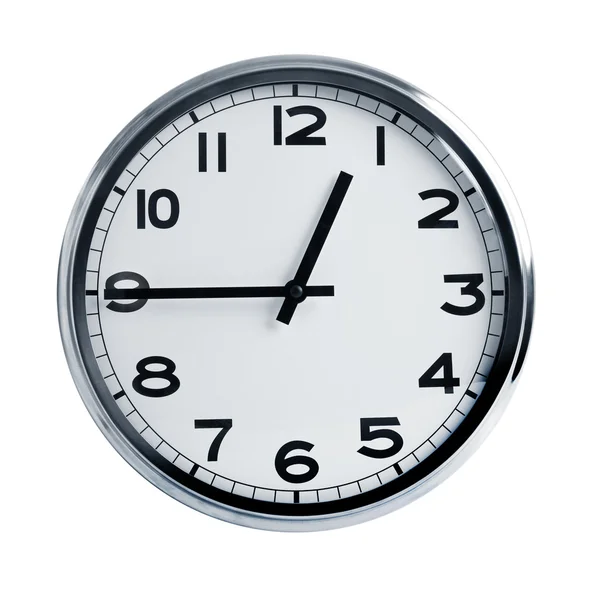 Office hours in the chrome package — Stock Photo, Image