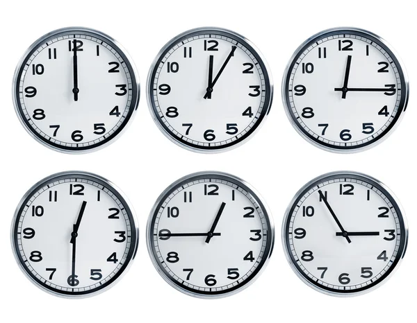 Wall clocks — Stock Photo, Image