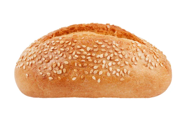Il piccolo panino francese dalle guance rosse con semi di sesamo — Foto Stock