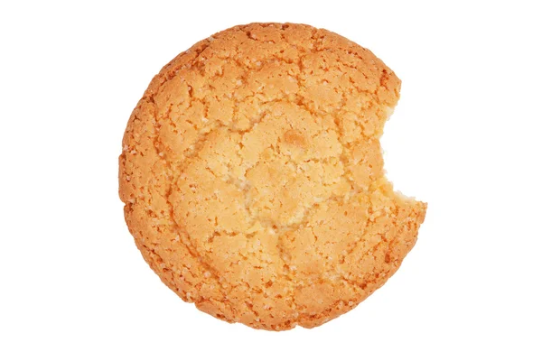 Аппетитные круглые румяные печенья — стоковое фото