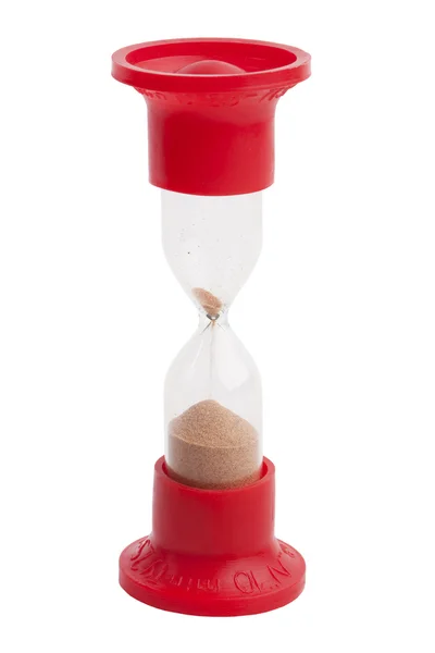 stock image Hourglass with the remnants of sand