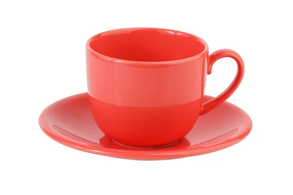 Porcelain coffee set pink — Stock Photo, Image