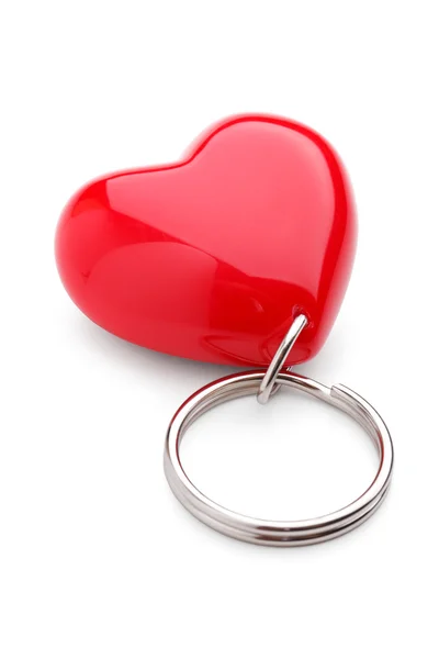 Trinket in the form of three-dimensional heart — Stock Photo, Image