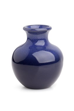 Stylish miniature ceramic vase clipart