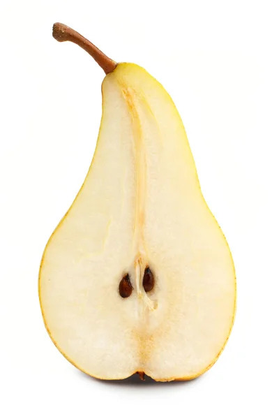 La moitié d'une poire mûre — Photo