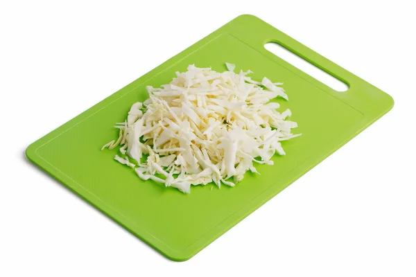 stock image Cabbage on a cutting board