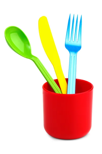Forchetta, coltello, cucchiaio — Foto Stock