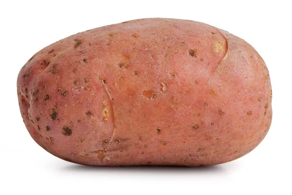 Patatas sobre un fondo blanco — Foto de Stock