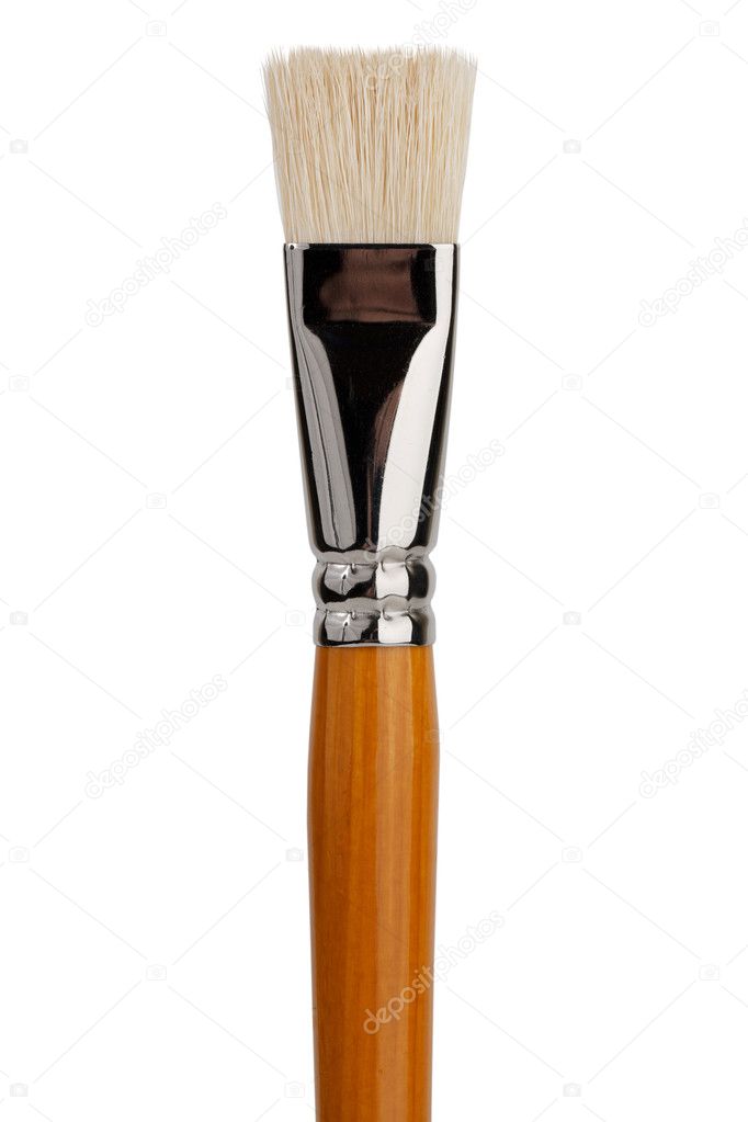 A large flat brush