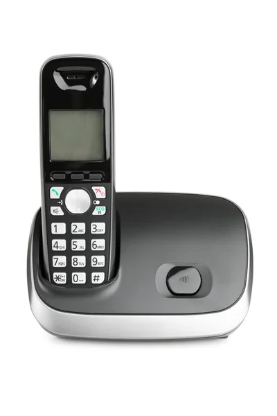 Compacte draadloze telefoon — Stockfoto