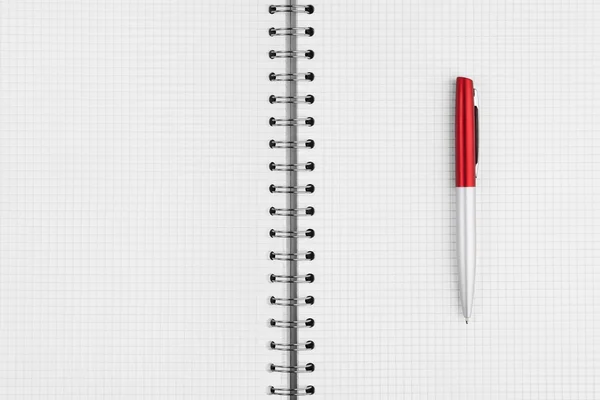 Dolma kalem ve not defteri — Stok fotoğraf