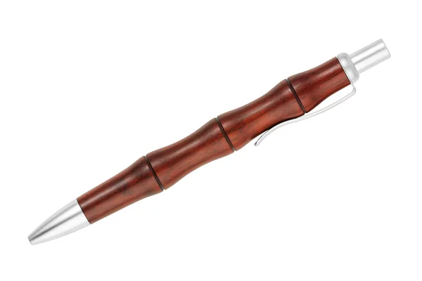Oryginalny automatyczny długopis drewna — Zdjęcie stockowe