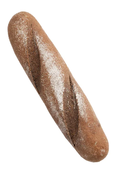 Pecen žitného chleba s moukou — Stock fotografie