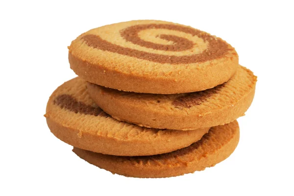 Petite pile de biscuits ronds — Photo