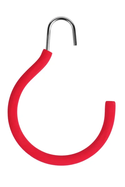 Red Tie hanger — Stock Photo, Image