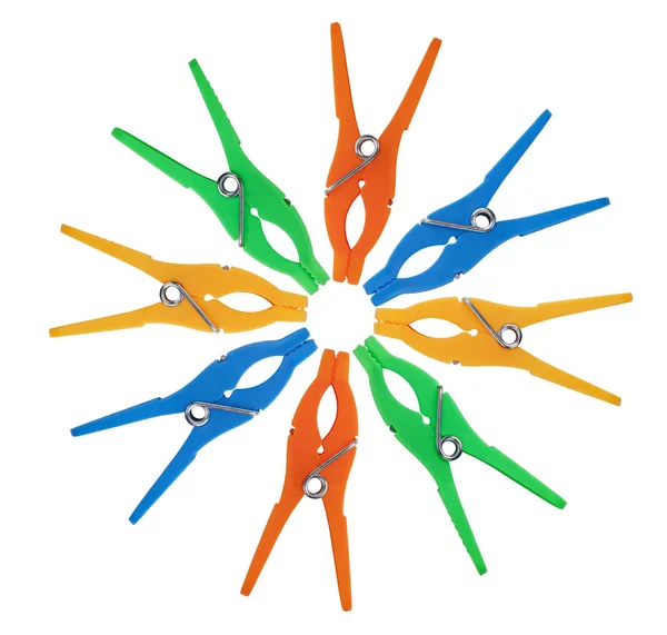 Stifte, kreisförmig angeordnet — Stockfoto