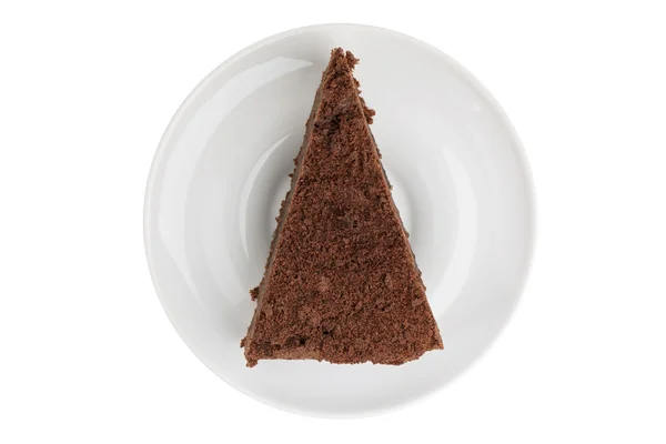 Small piece of white truffle cake — Stock Photo, Image