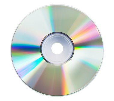 Blank CD glare clipart