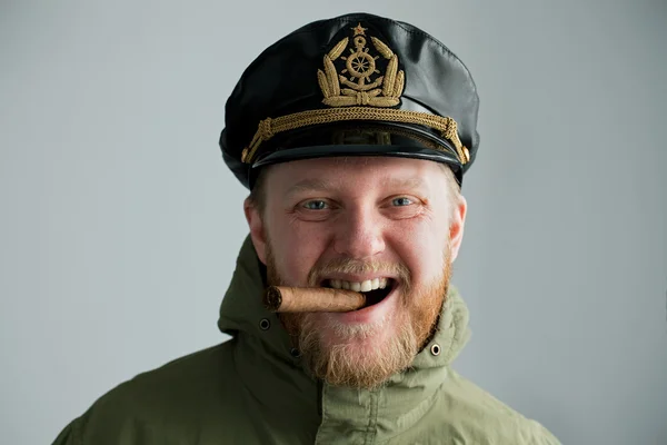 Capitão gay — Fotografia de Stock
