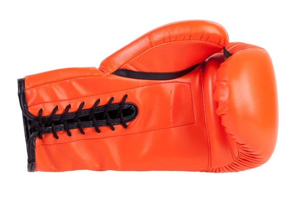 Laced boxing glove — Stock Photo, Image