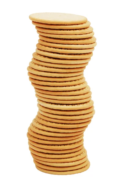 A alta pilha de biscoitos figura — Fotografia de Stock
