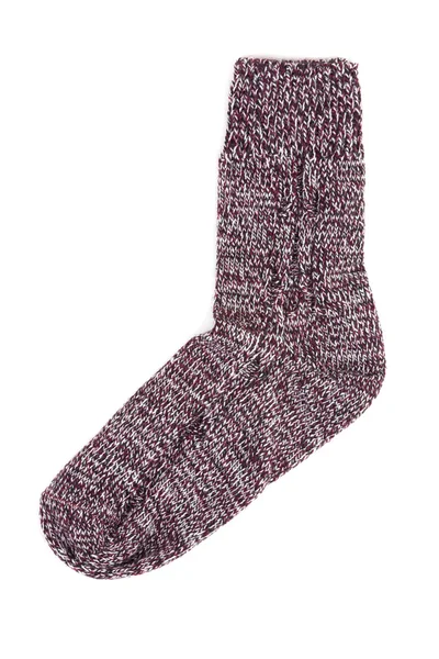 Pletené vlněné ponožky — Stock fotografie