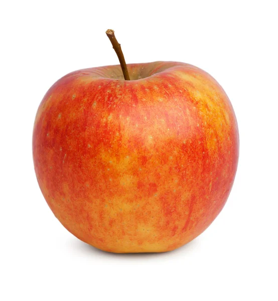 Zralé červené jablko — Stock fotografie
