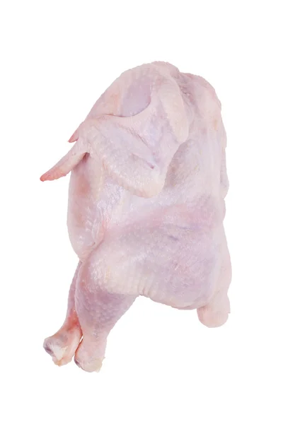 Plucked chicken carcass killed — Stock Photo, Image