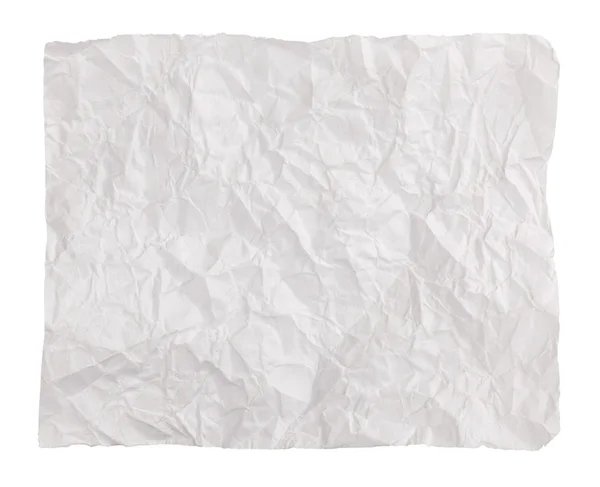 Net crumpled piece of paper — Stock Photo, Image