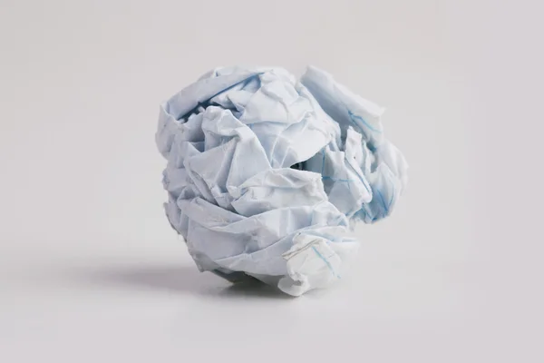 Tightly crumpled piece of paper — Stock Photo, Image