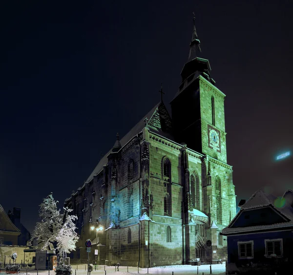 Черная Церковь, Брашов, Румыния Стоковое Фото