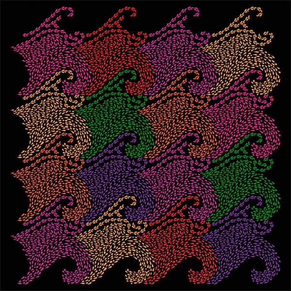Modèle coloré abstrait — Image vectorielle