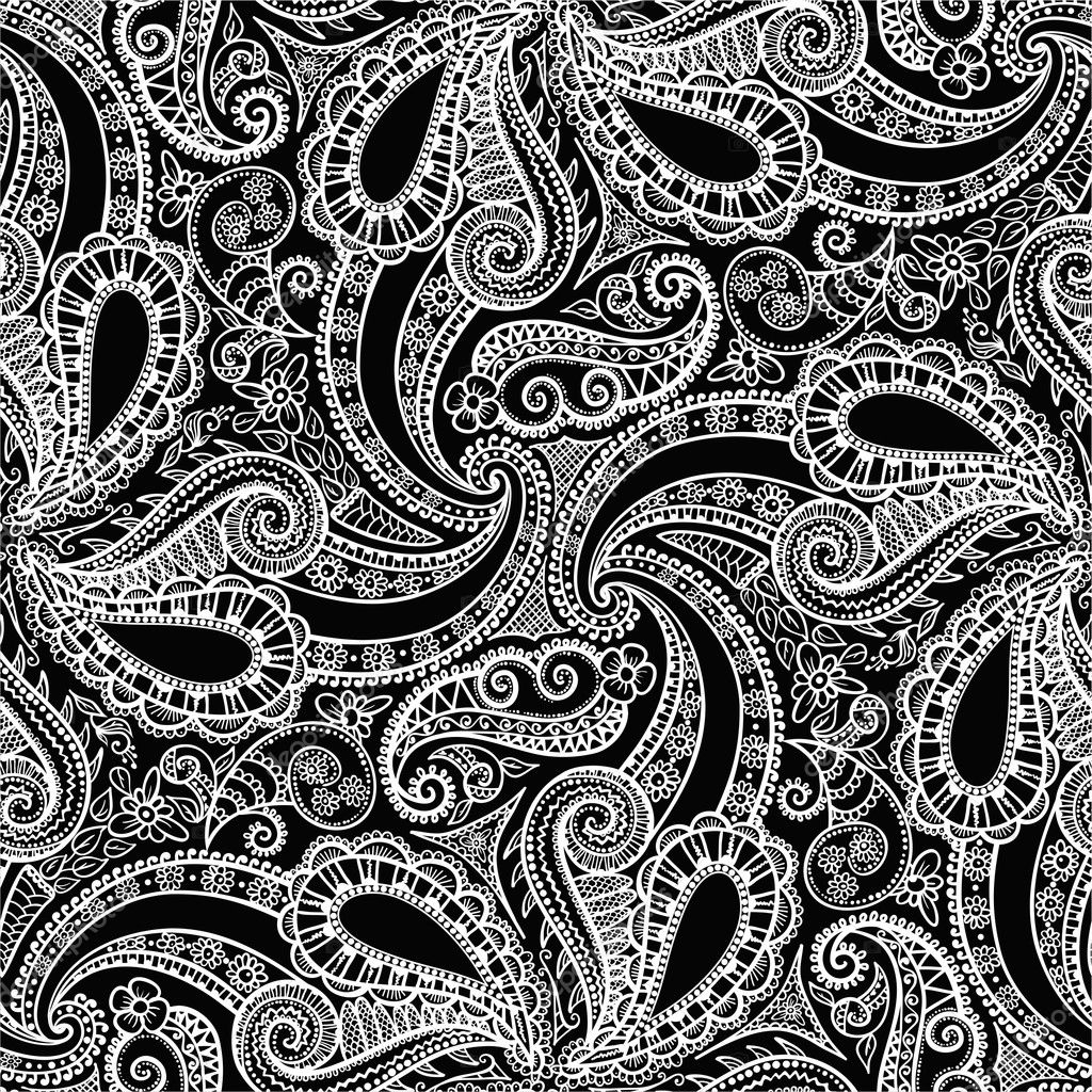 Seamless lace pattern Stock Vector by ©OlgaLIS 8742398