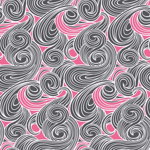 Seamless abstract wave pattern — Stock Vector