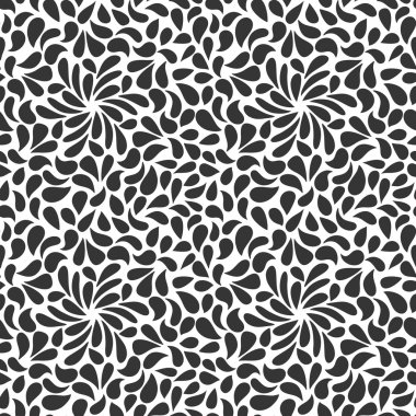 Seamless floral pattern clipart