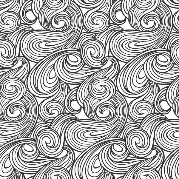 Бесшовная абстрактная волна — стоковый вектор