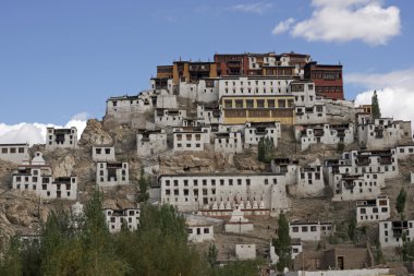 Thikse Buddhist Monastery clipart