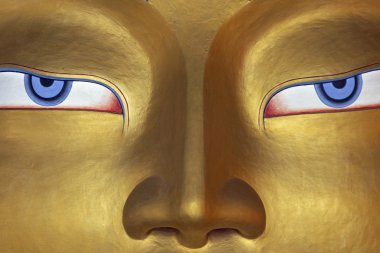 Eyes of a Buddha clipart