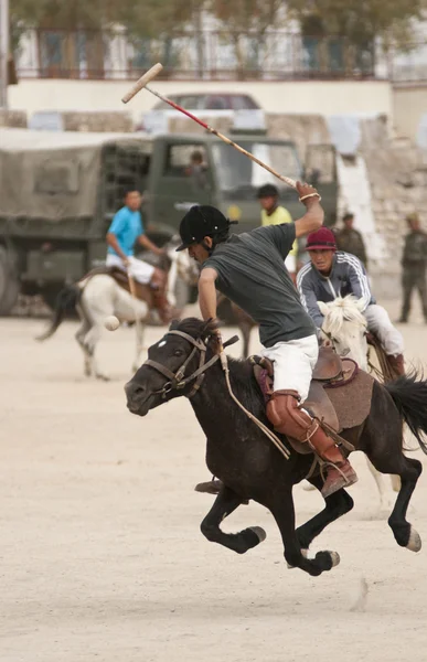 stock image Polo Match Action