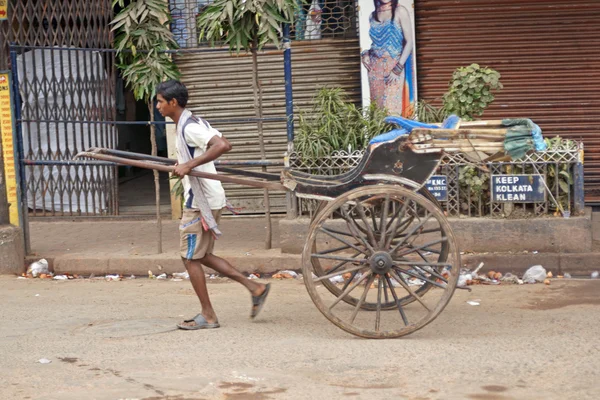 Rickshaw Man — Stockfoto