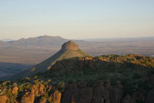 Údolí zkázy v Jižní Africe — Stock fotografie